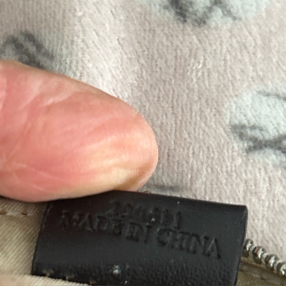 Loewe look Cream and Brown Mini Bag - Picture 10 of 10